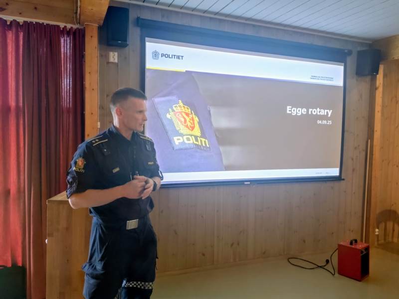 Referat fra møte i Egge Rotary 4.9.25